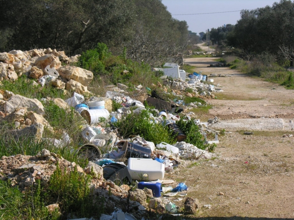 Sequestrata discarica abusiva in localit Cupa.